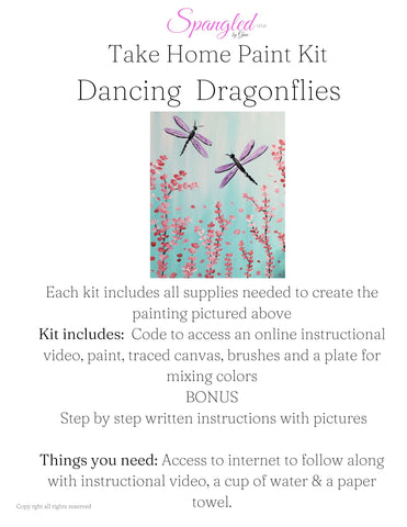 Dragonfly Dance Paint Kit