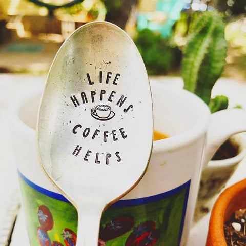 Sweet Thyme Design - Life Happens Spoon
